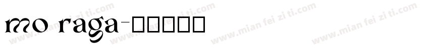 mo raga字体转换